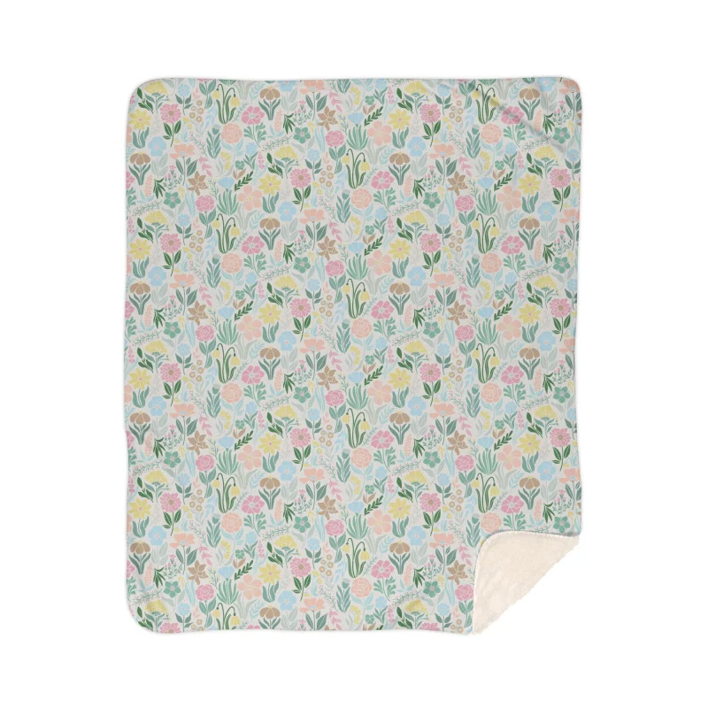 Spring Flowers Blanket