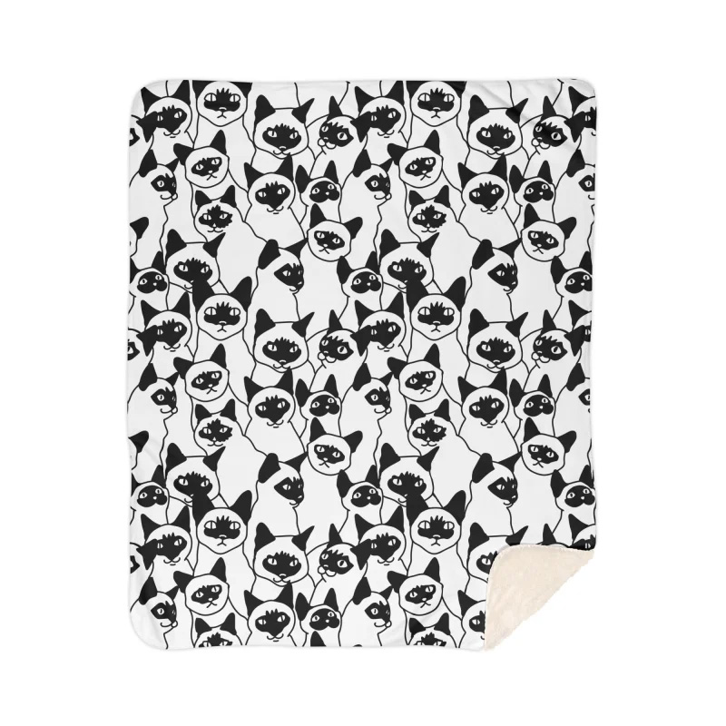 Oh Siamese Blanket