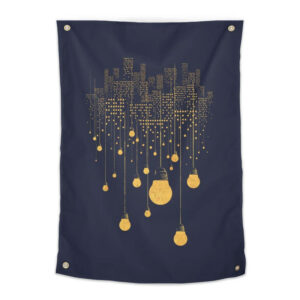 The Hanging City Tapestry