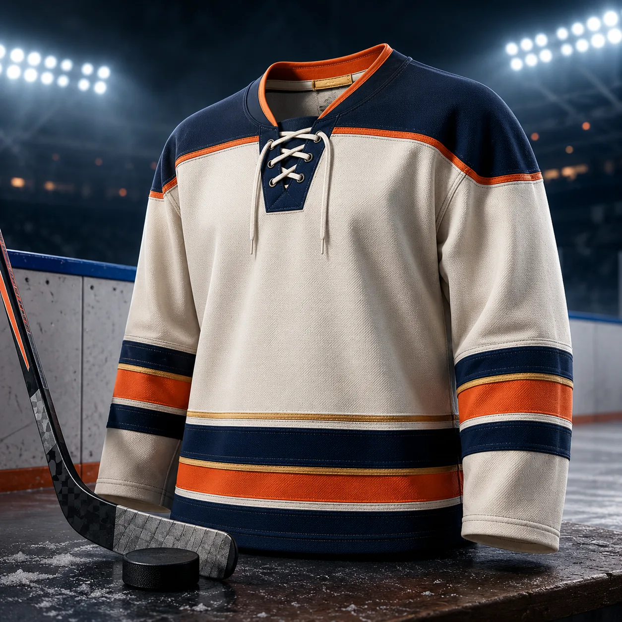 Hockey-inspired custom fully stitched jersey collection